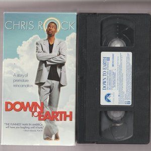 Down to Earth VHS  Chris Rock Comedy